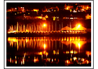 Dinas Boat Yard at Night